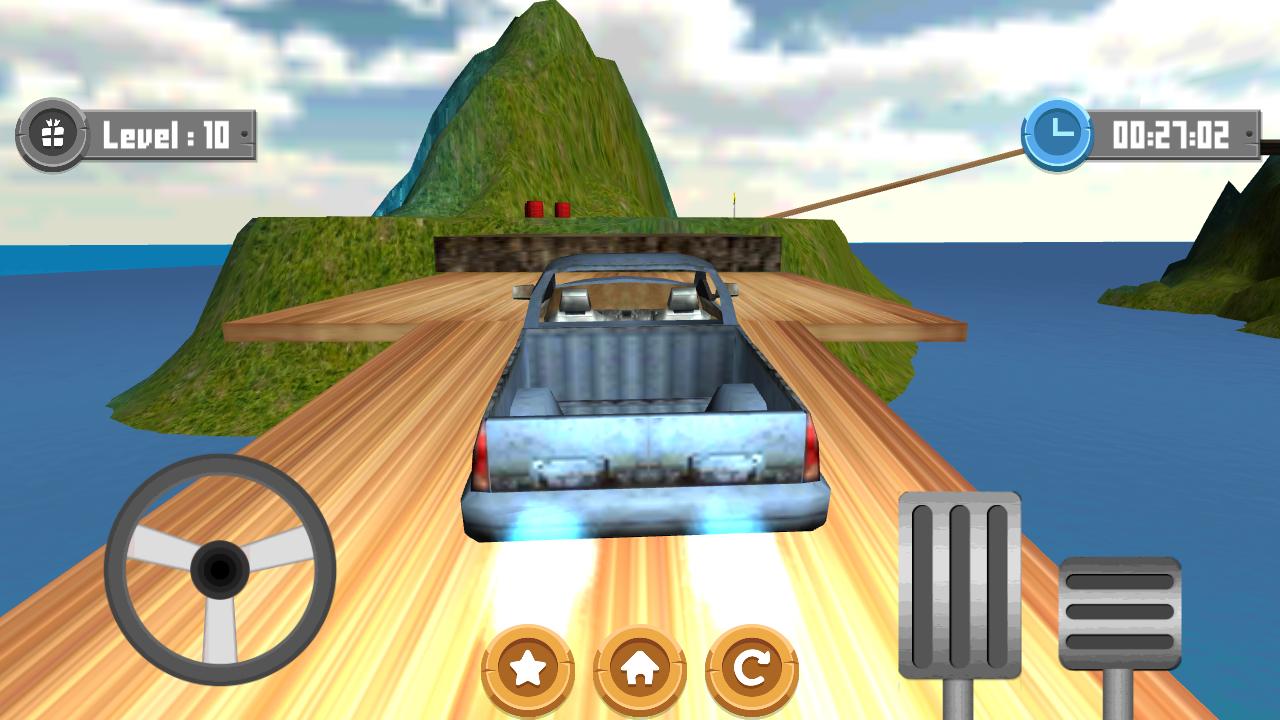 Car Hill Drive Excited 3D