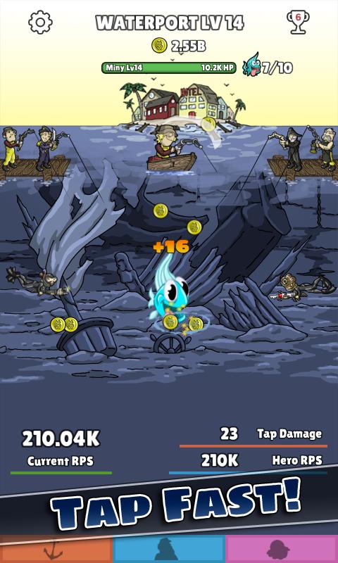 Ocean Clicker: Like Tap Titans