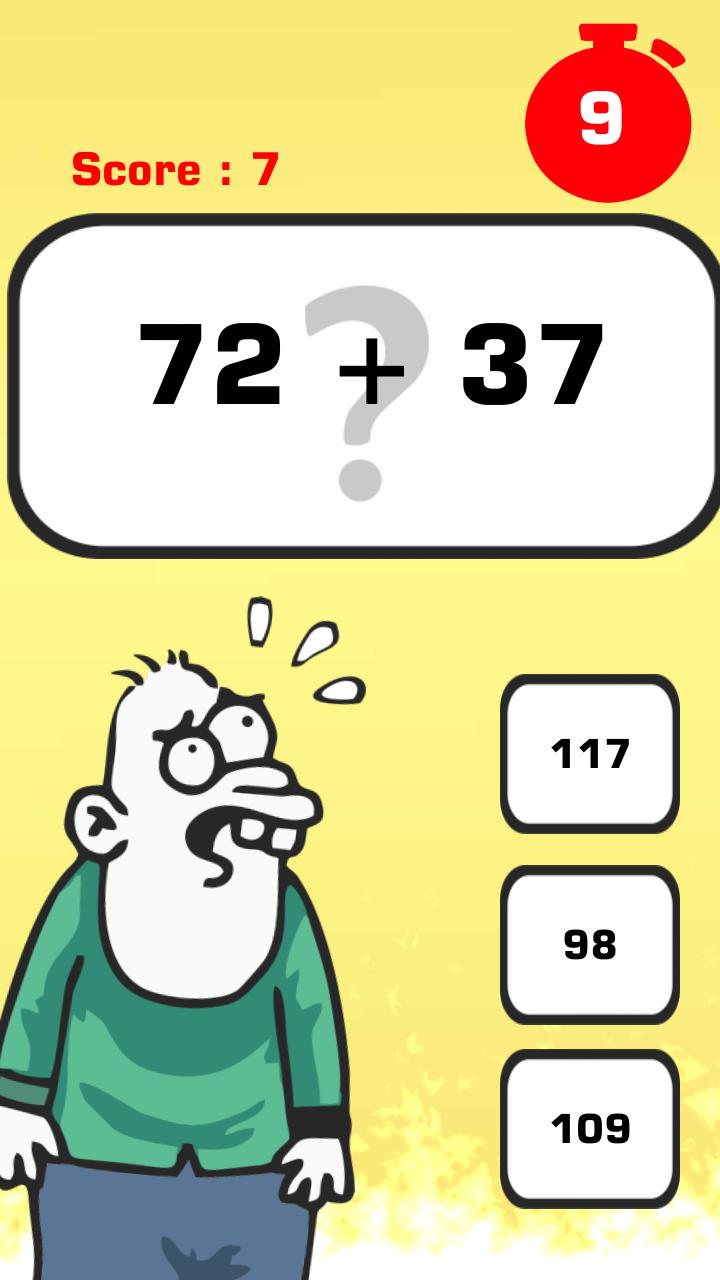 Math Game - Intelligence Test