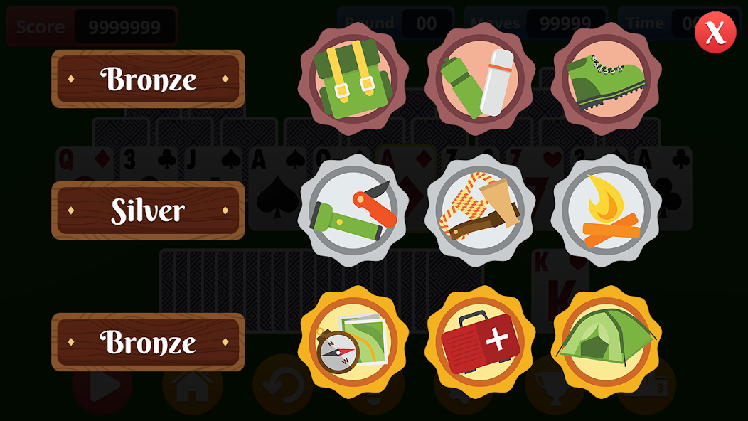 TriPeaks Solitaire Classic