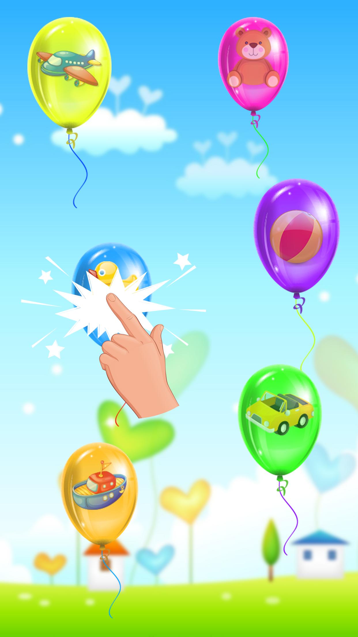 Balloon Pop Kids Game