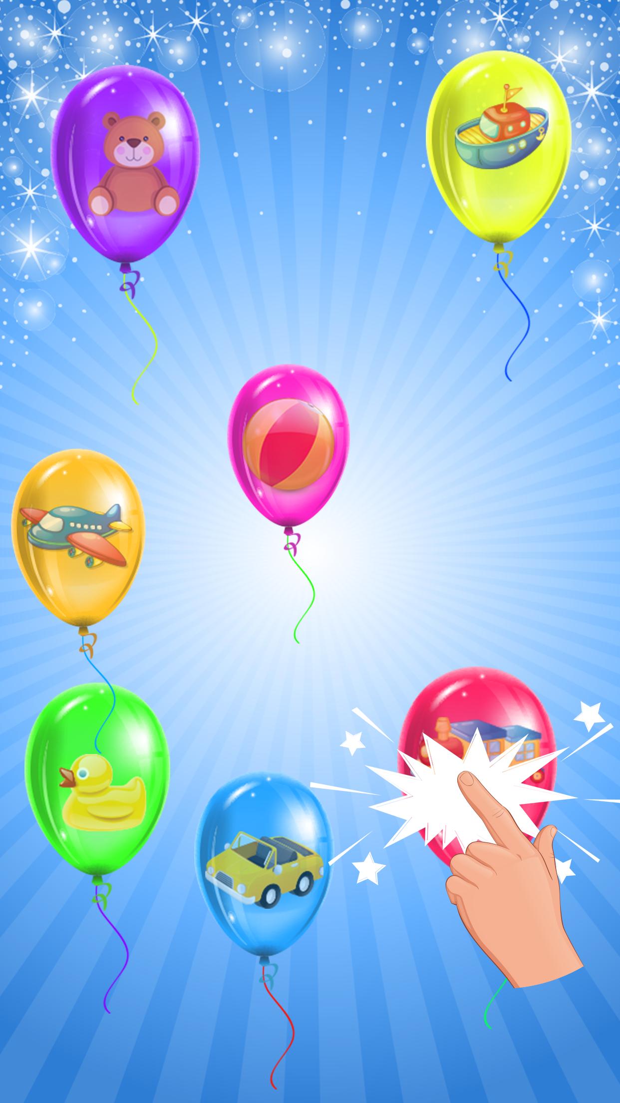Balloon Pop Kids Game