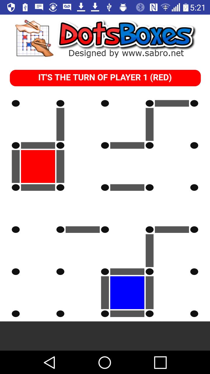 DotsBoxes Dots and Boxes Game