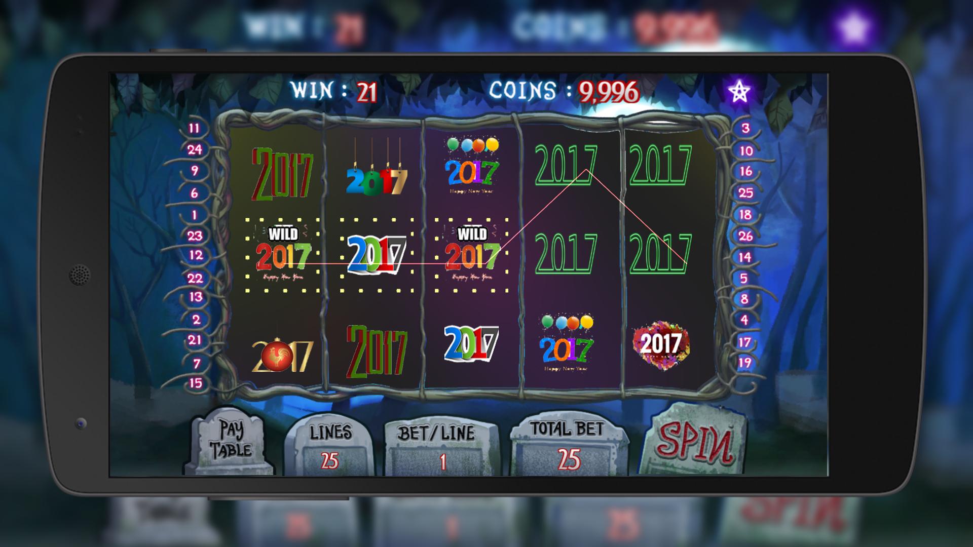 New Year 2017 Jackpot : Slot