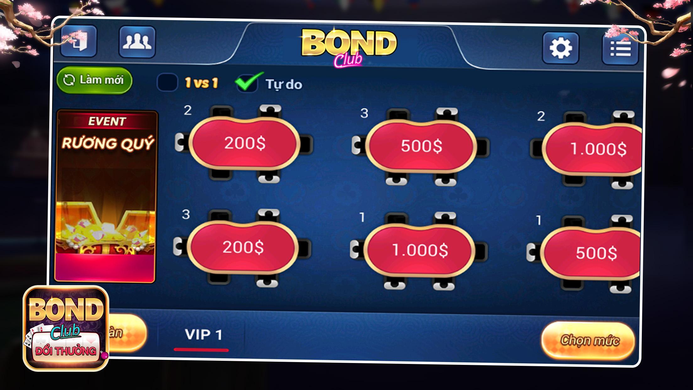 Bond.Club - Danh Bai Doi Thuong