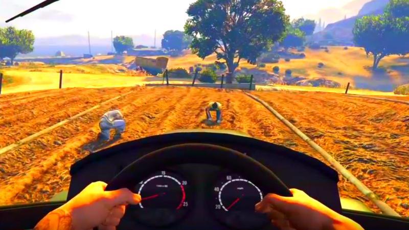 Farming Tractor Driving Game