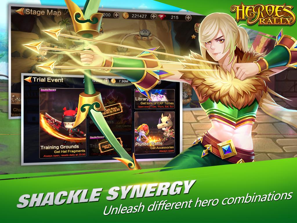 Heroes Rally - Go Defenders!