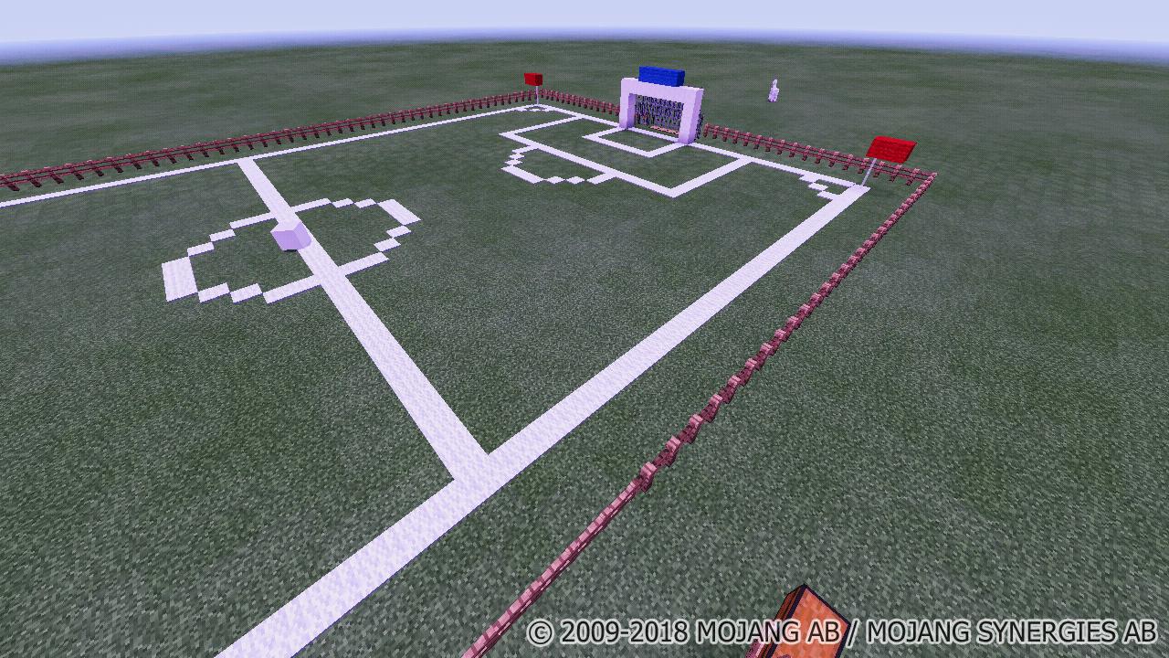 Football Game. Minecraft Map