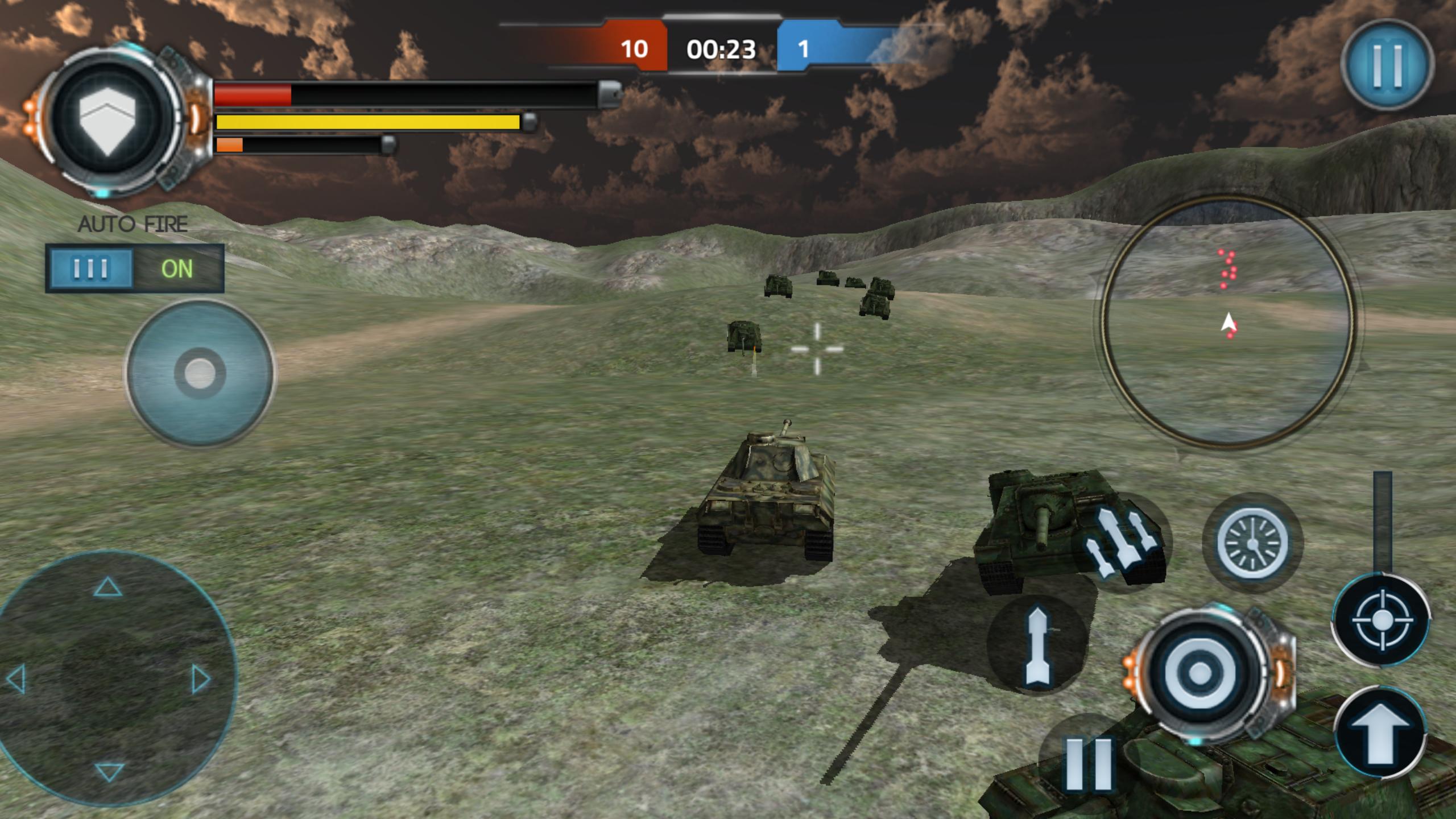 3D Tank Game - Tank World War