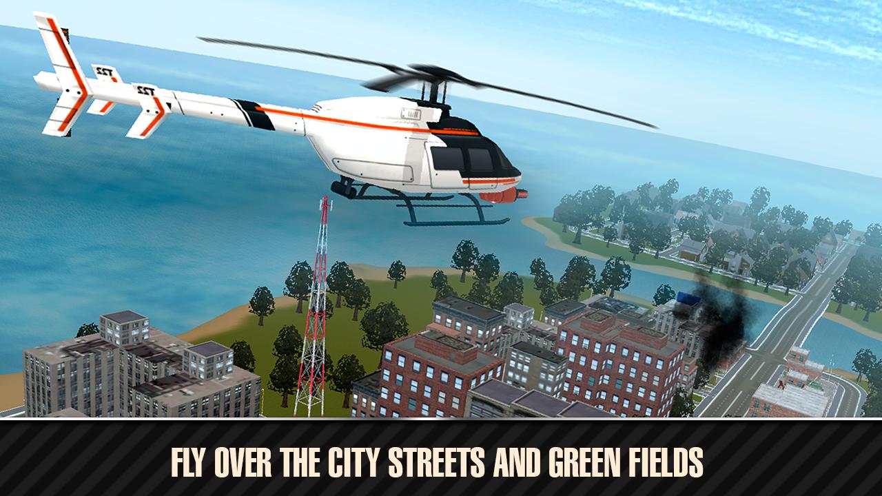 Fire Helicopter Simulator 3D