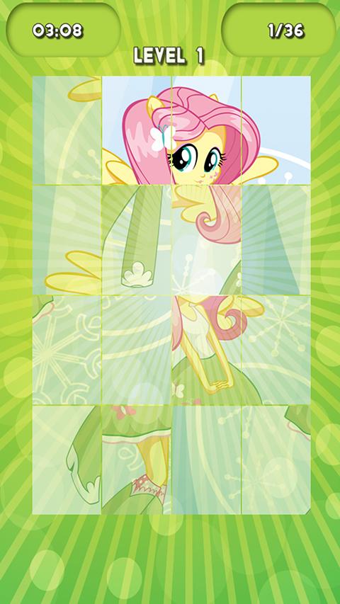 Cute Pony Girls Puzzle Hit