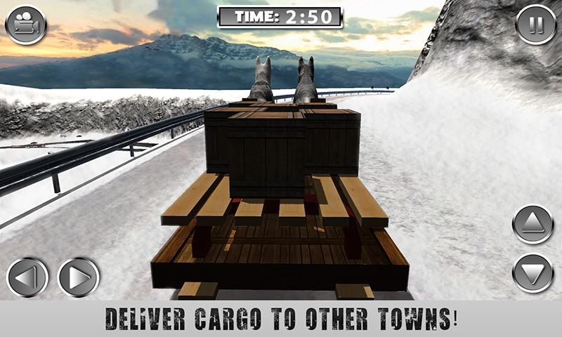 Snow Dog Sledding Simulator 3D