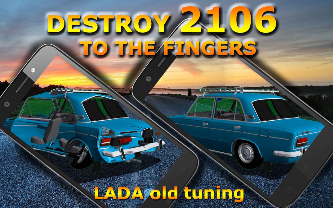 Crash VAZ Lada 2106 Old Tuning