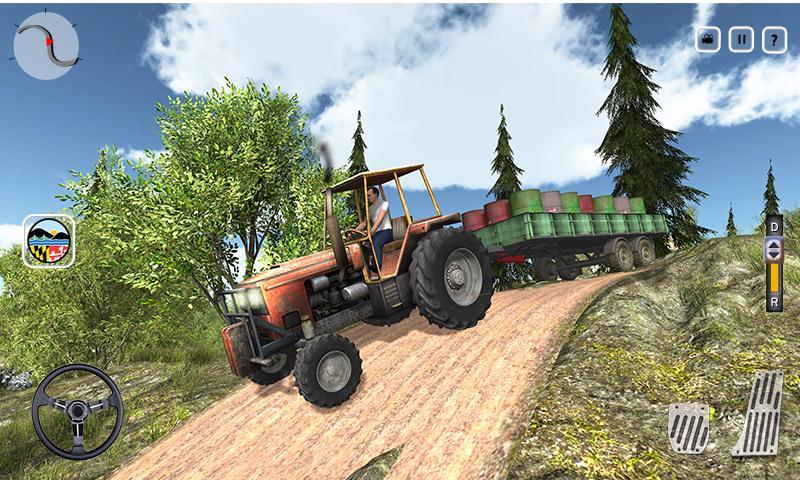 Offroad Farming Tractor Cargo