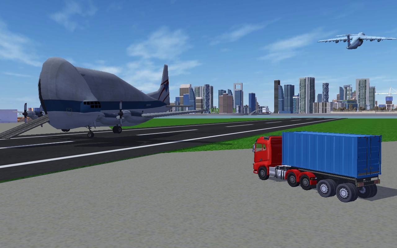 Car Transport Plane Pilot SIM