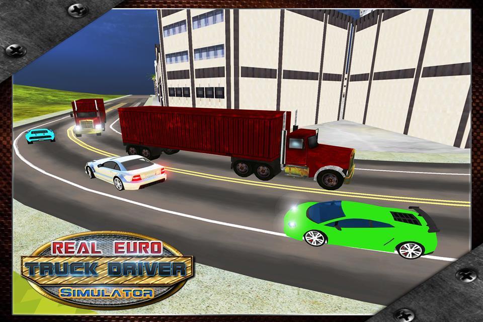 Real Euro 3D Truck Driver Sim
