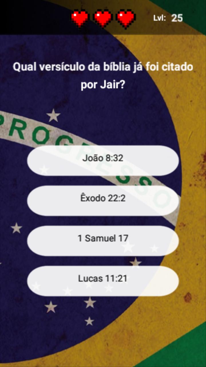Bolsonaro Quiz