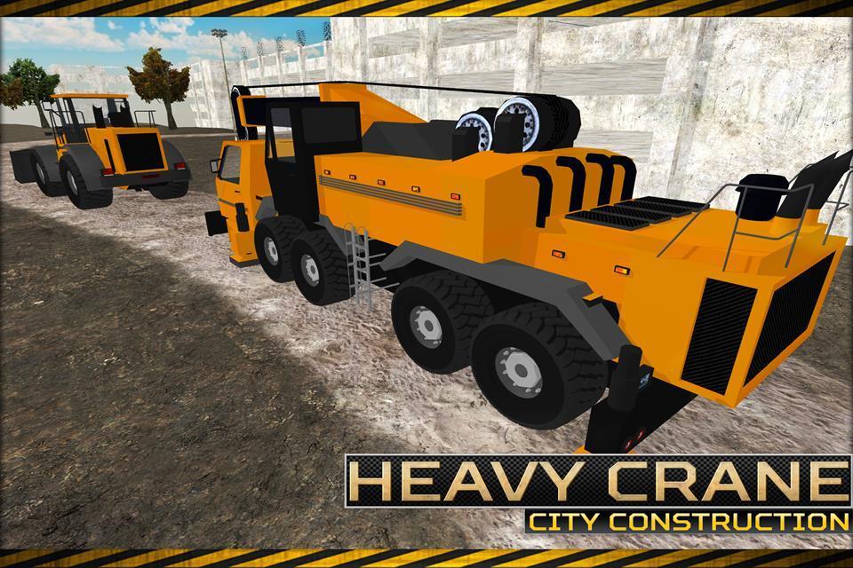 Heavy Crane City Construction