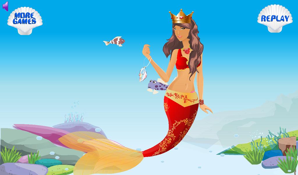 Pretty Mermaid Dress Up - Free