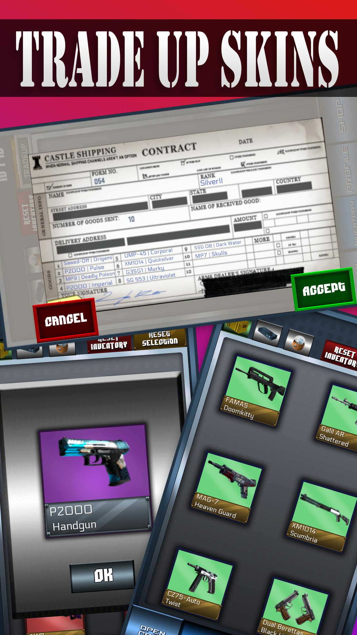 Case Simulator for CS GO