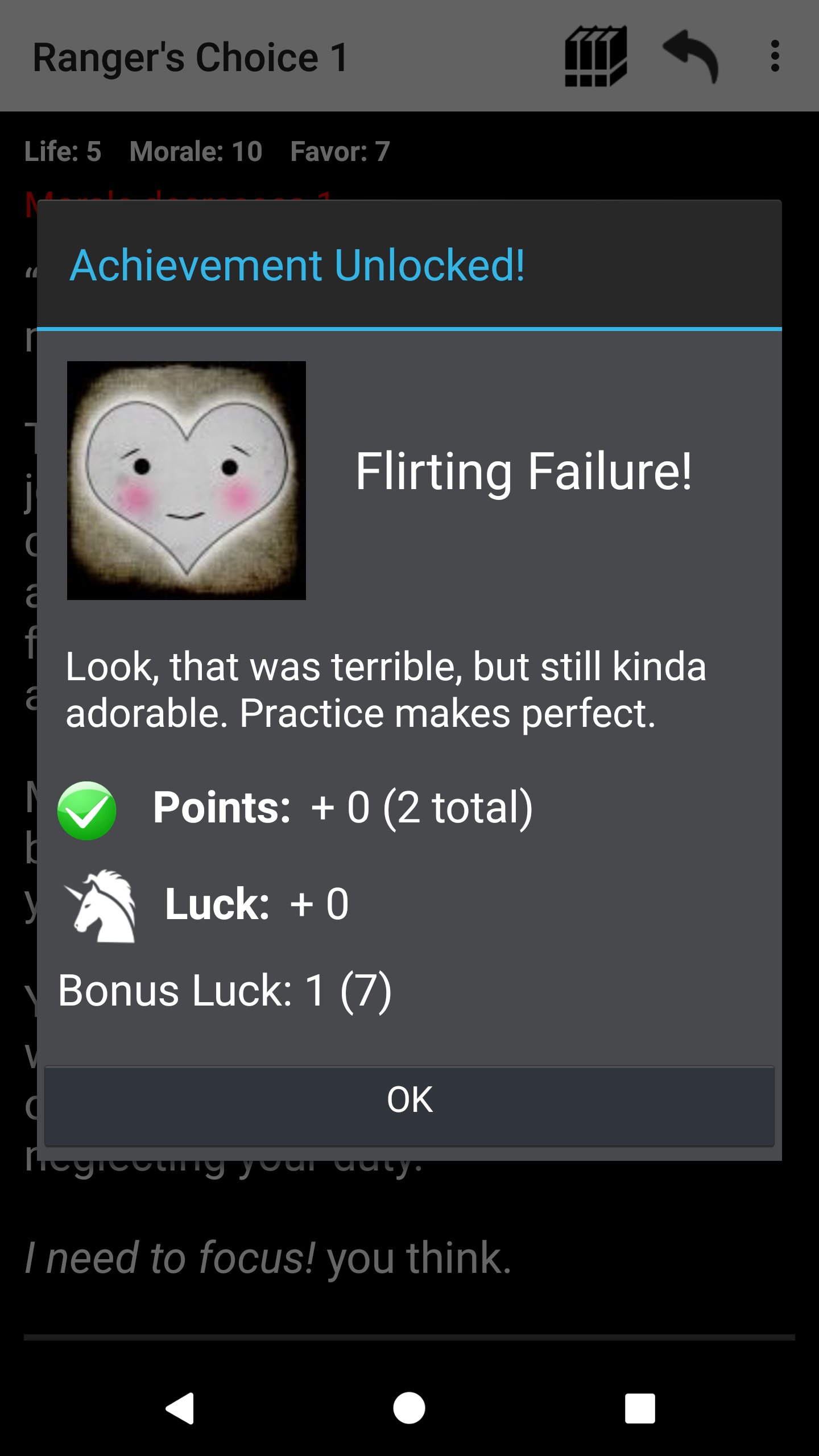 Ranger's Choice: Choices Game RPG