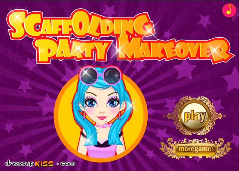 Scaffolding Party Makeover