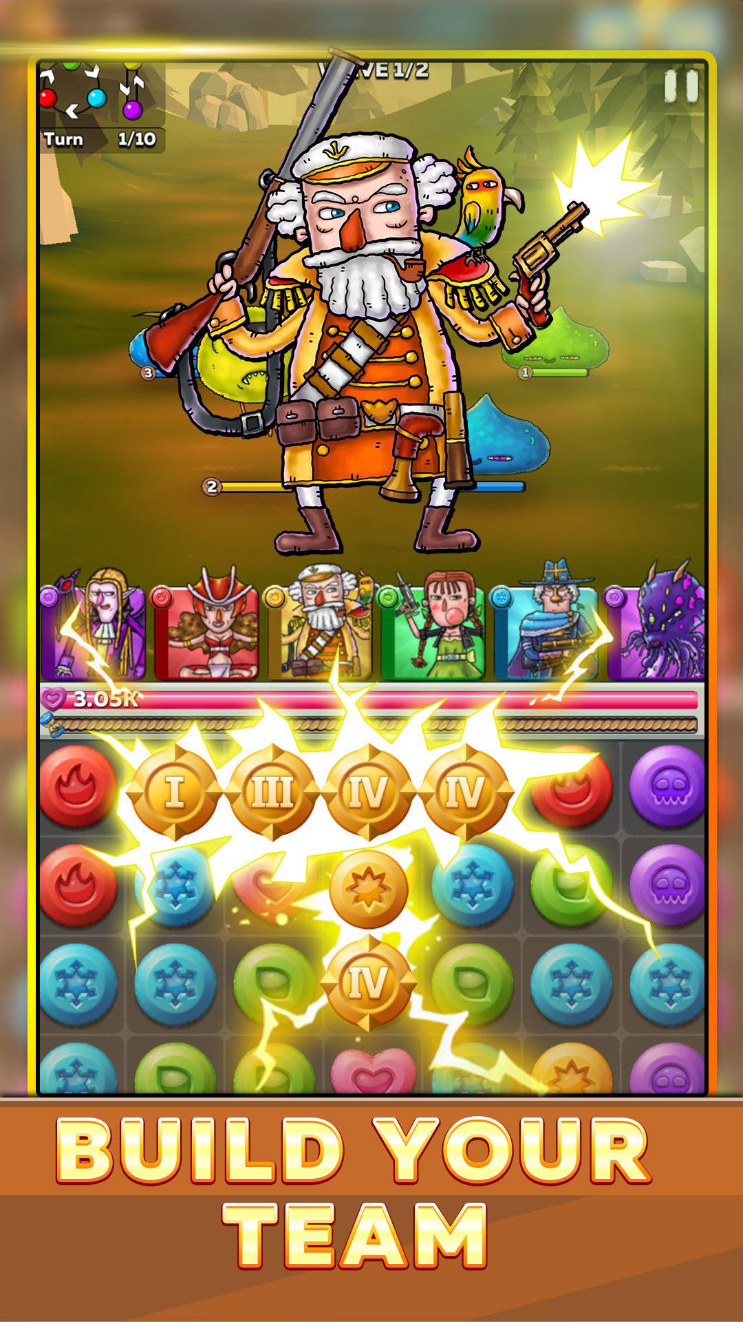 Puzzle Land: Match 3 RPG