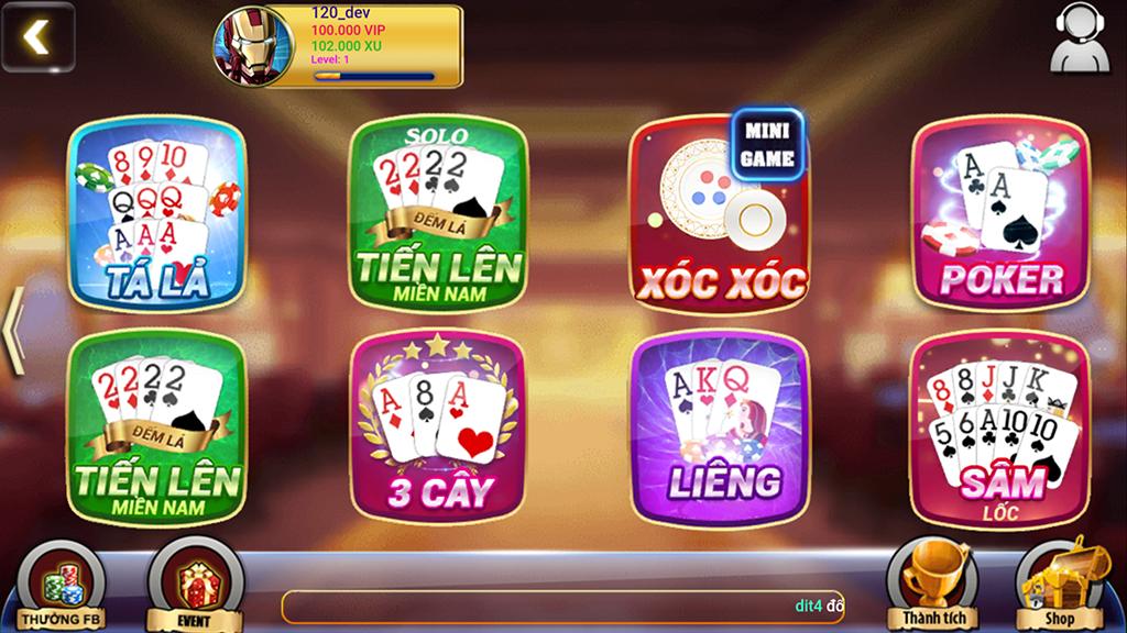 Tien Len Mien Nam 2017