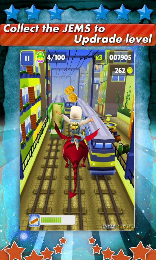 Temple Subway Dragon Surfers
