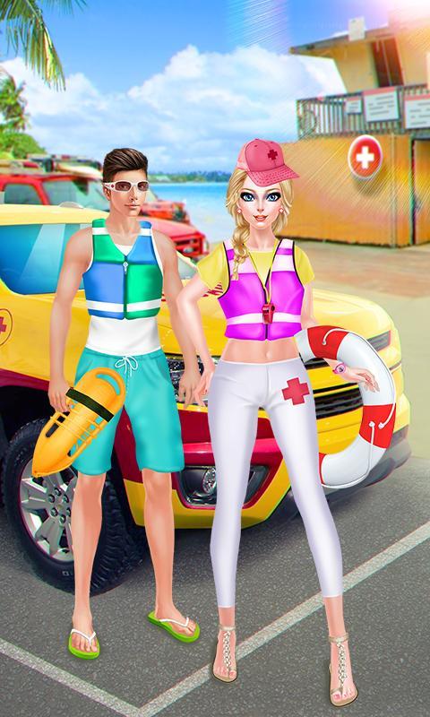 Beach Girls - Lifeguard Salon