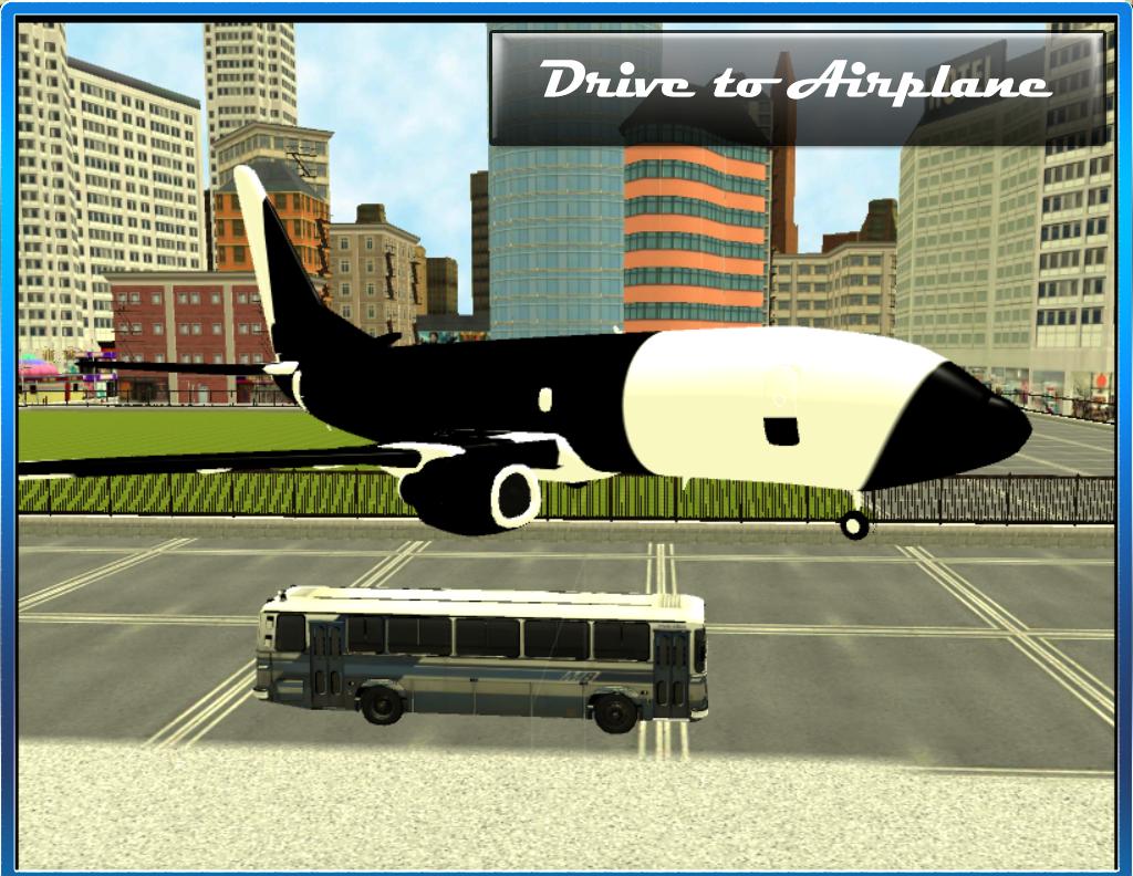 Airport Bus Drive 3D
