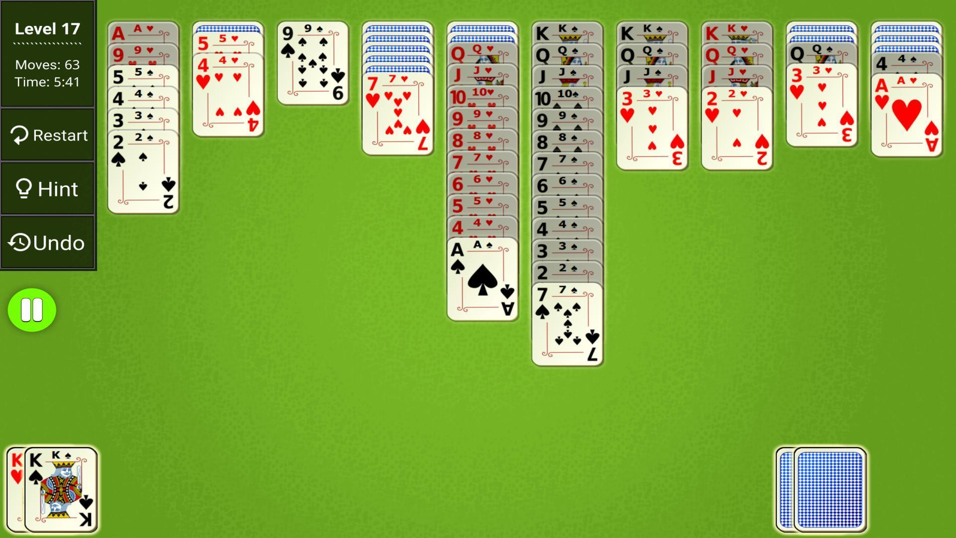 Spider Solitaire Epic