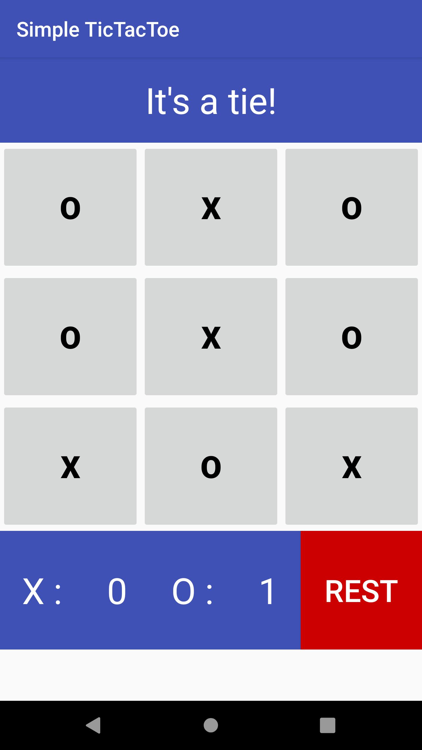 Simple TicTacToe FREE