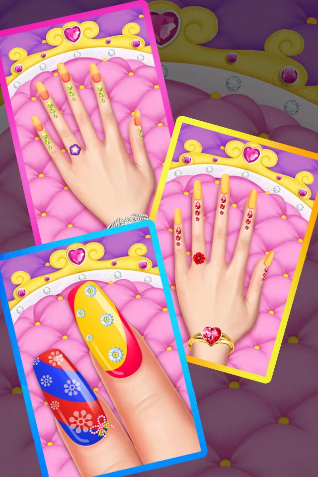 Model Girls Nail Salon Games