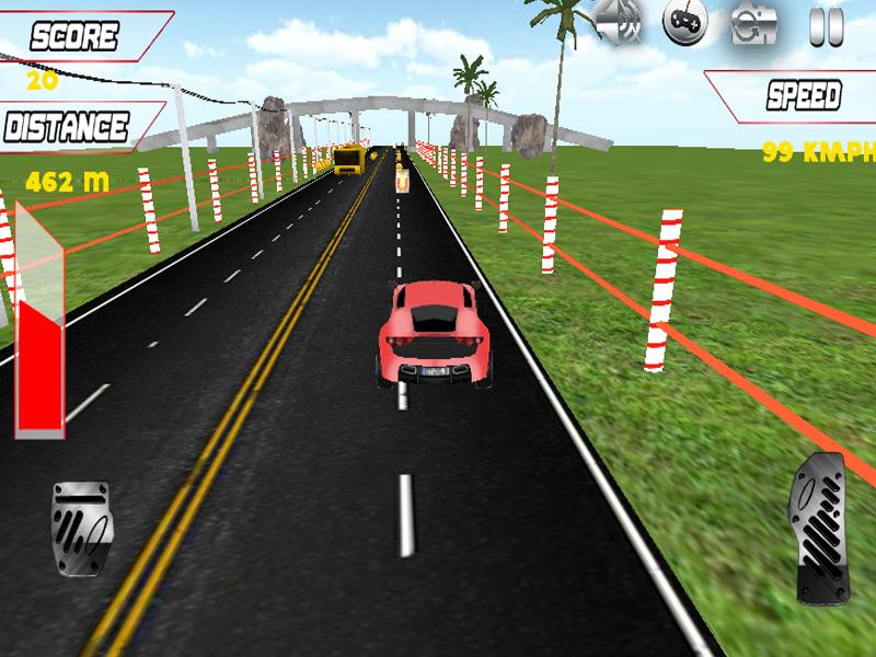 Car Overtaking - Auto Racing