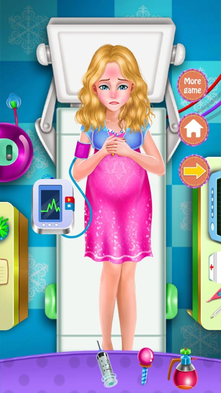 Pregnant Mom Ambulance Doctor