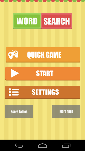 Educational Word Search Game