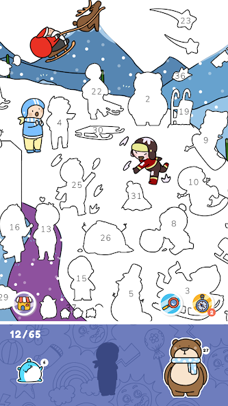 Sticker By Number: Puzzle Game