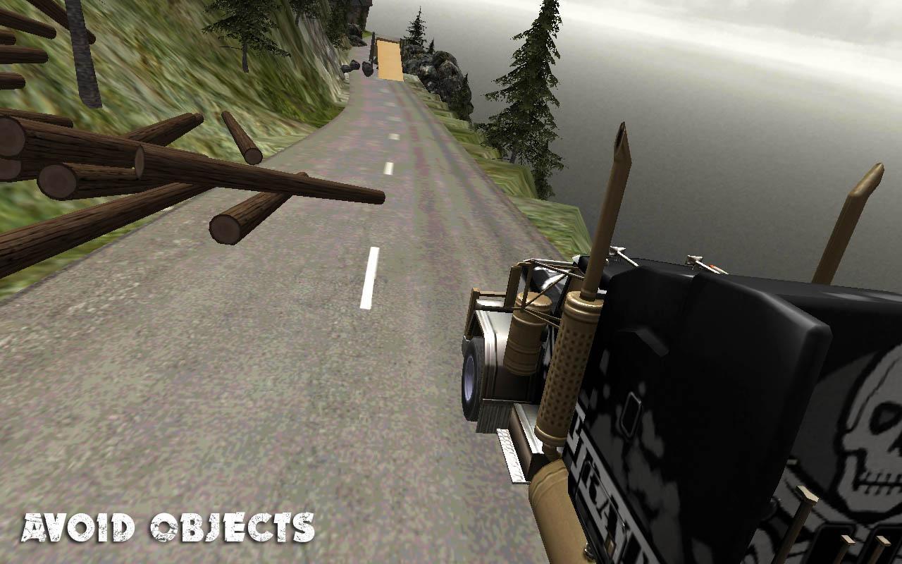 Racing Truck Hill Climbing