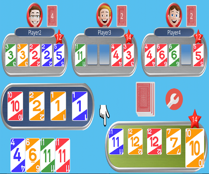 Skipboidal Solitaire