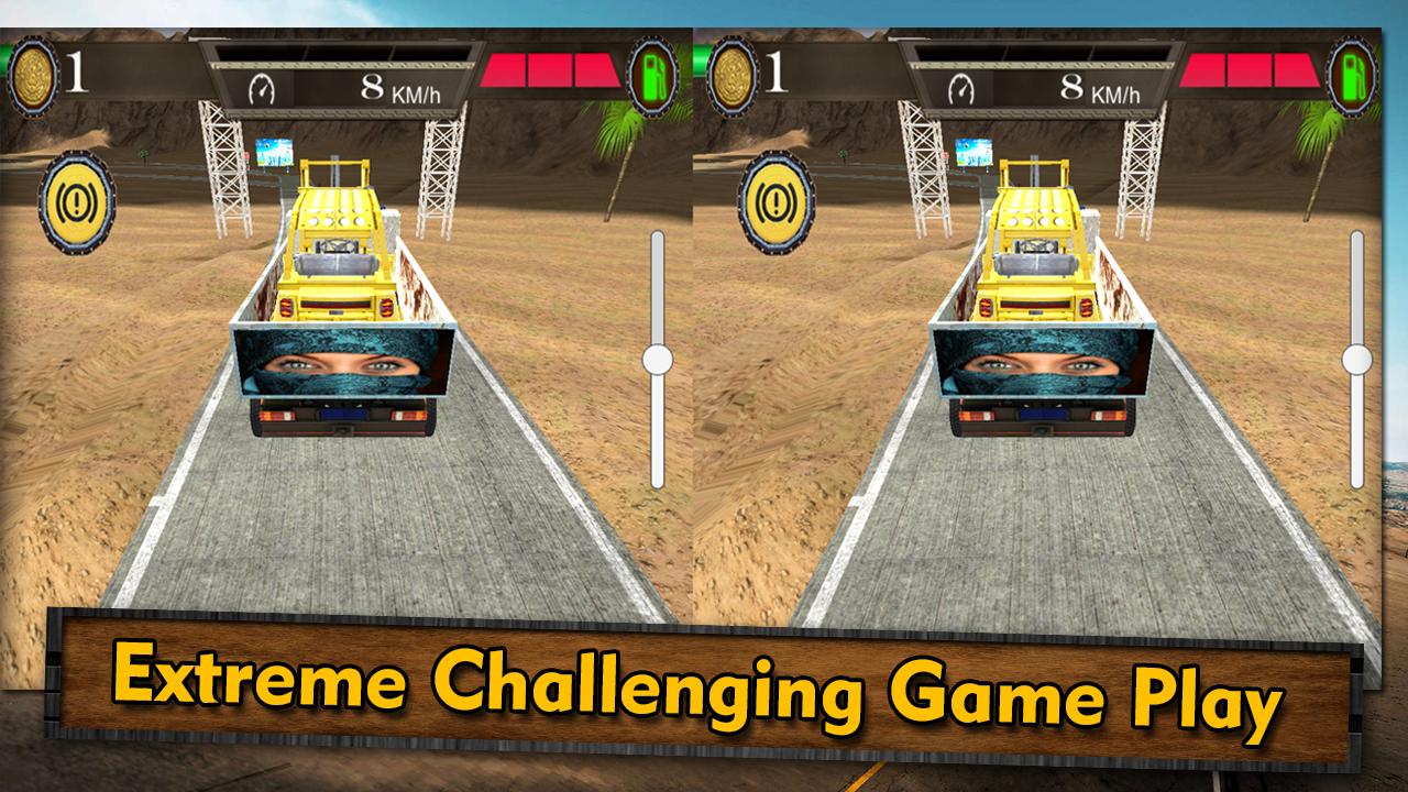 VR Arab Cargo Transporter 3D