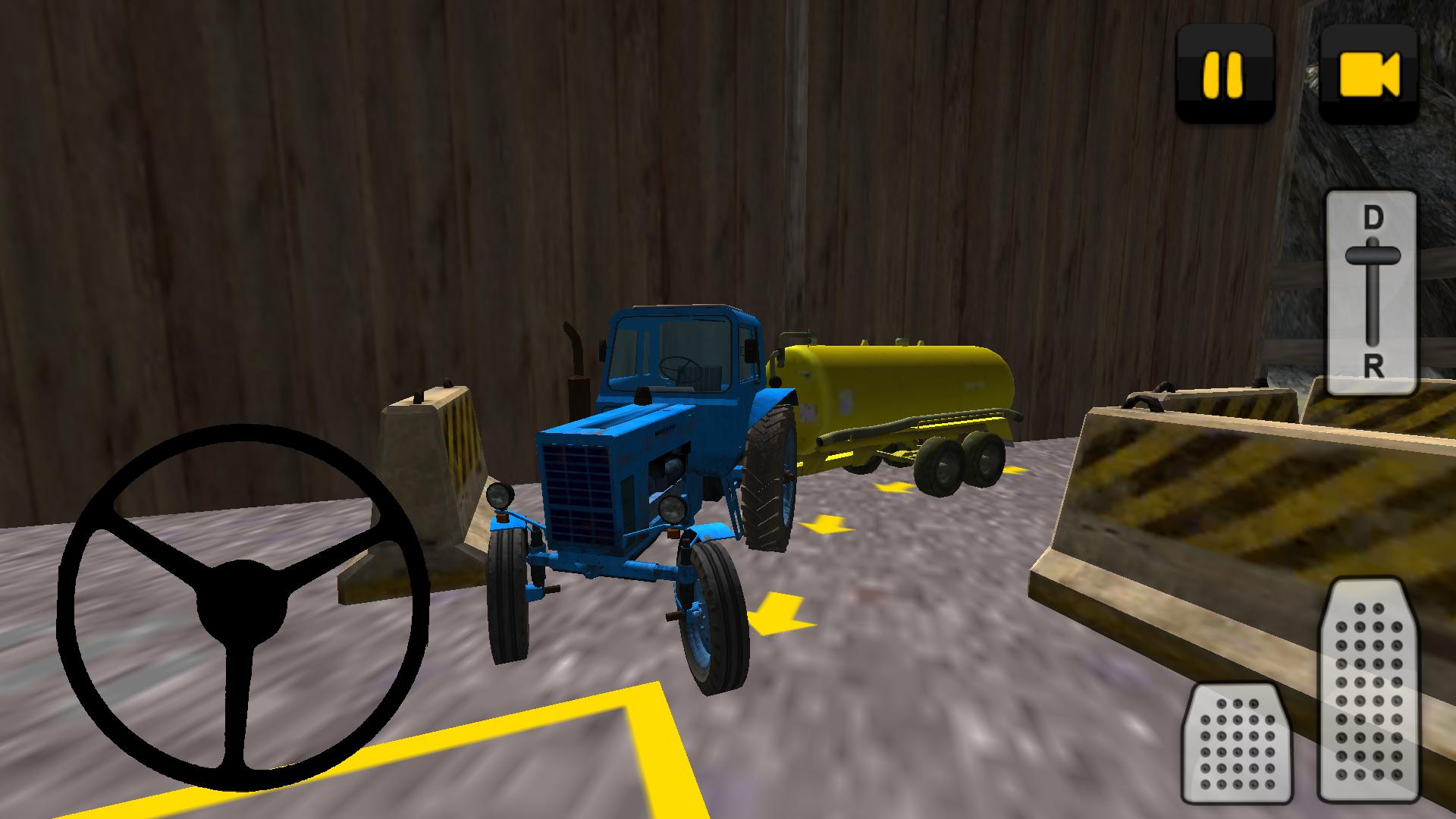 Toy Tractor Driving 3D