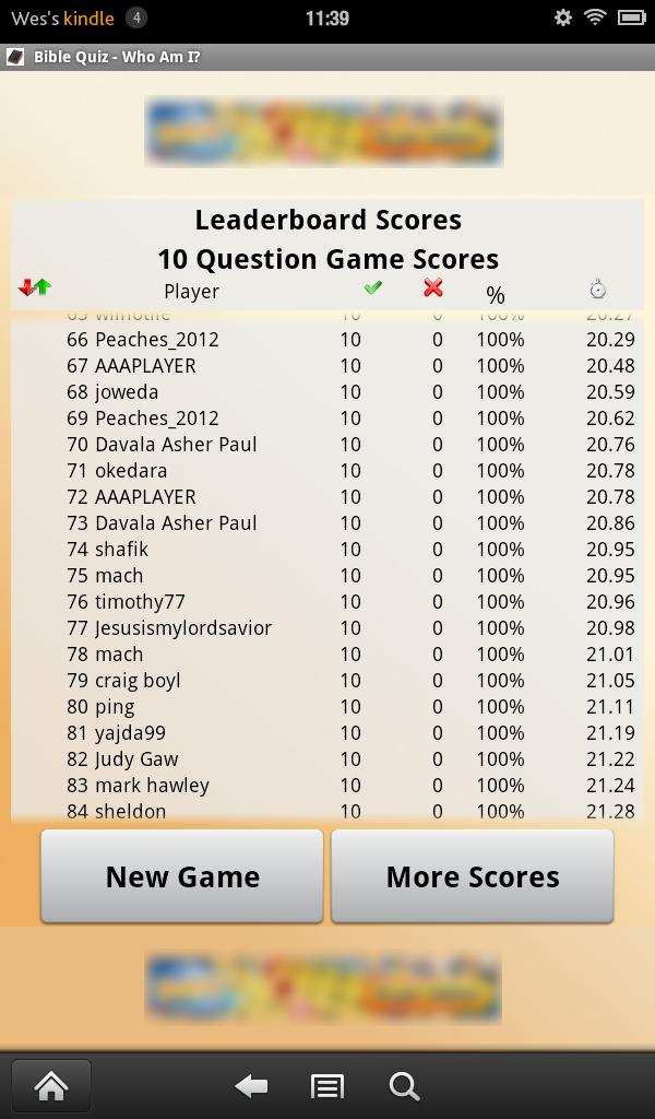 Bible Quiz - Who Am I?