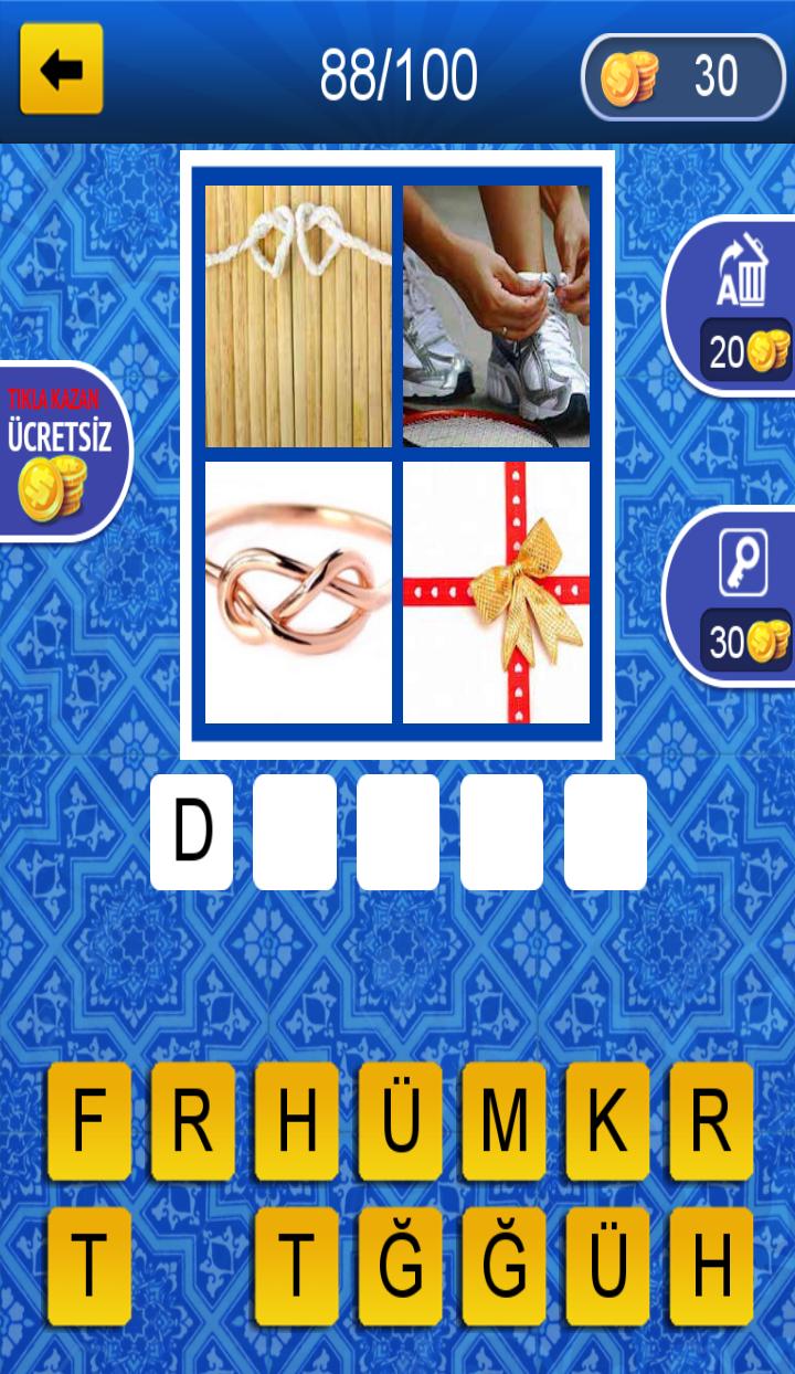 4 Pics 1 Word - Turkish language