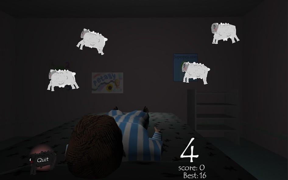Sheep Sleep - A Hardcore game
