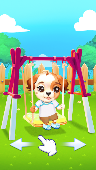 Newborn puppy babyshower