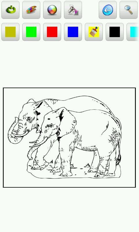 Zoo Animals Coloring