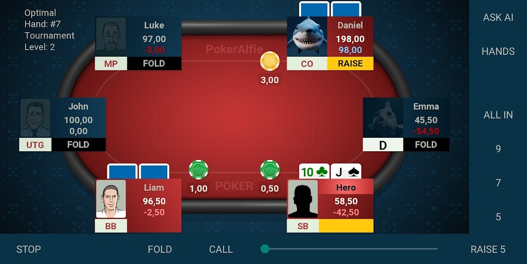 Offline Poker AI - PokerAlfie