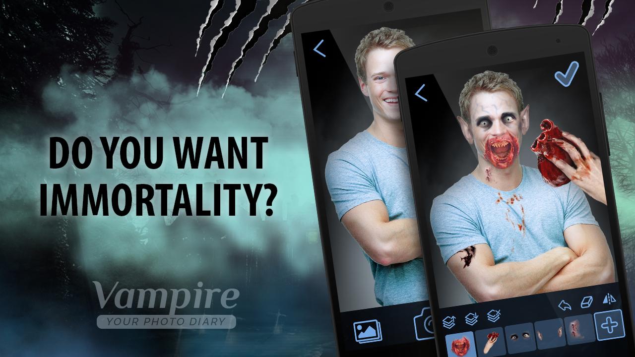 Vampire Face Photo Cam
