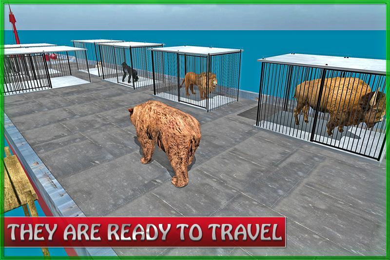 Animal Transport Cargo Ship